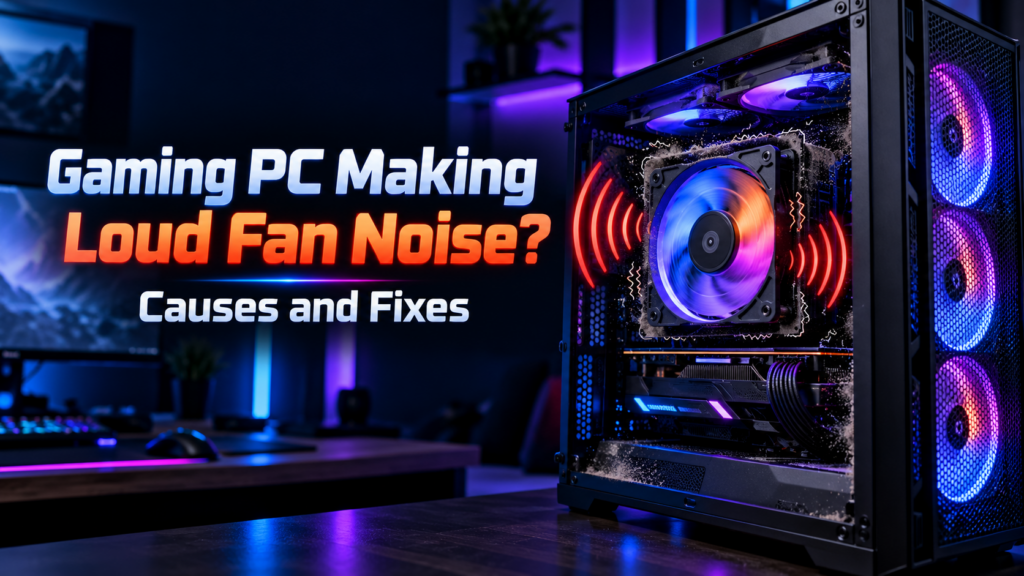 Gaming PC Making Loud Fan Noise: Causes and Fixes
